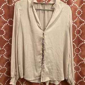 Long-sleeve blouse